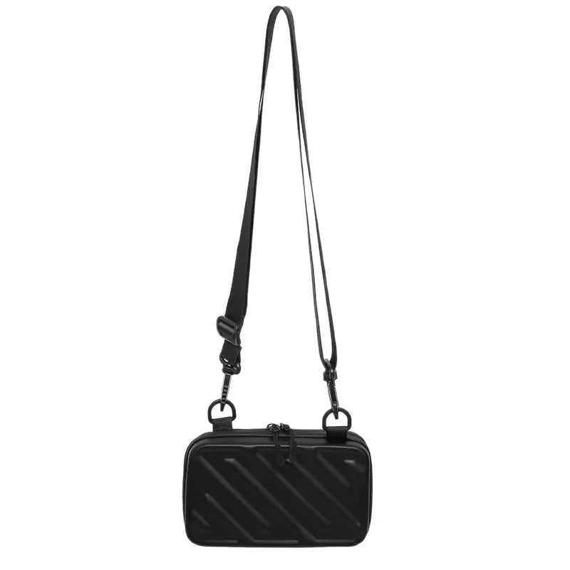 Mini Hard-Shell Crossbody — Black